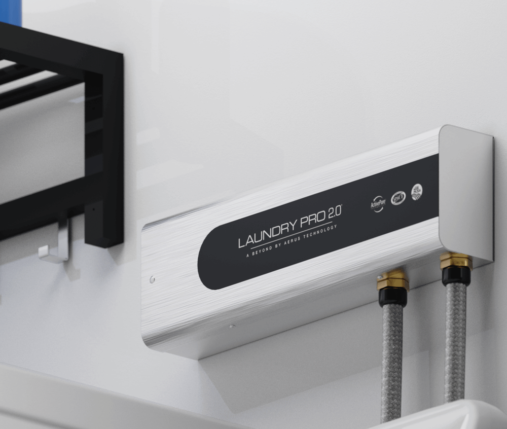 Laundry Pro 2.0, montiert an der Wasserleitung